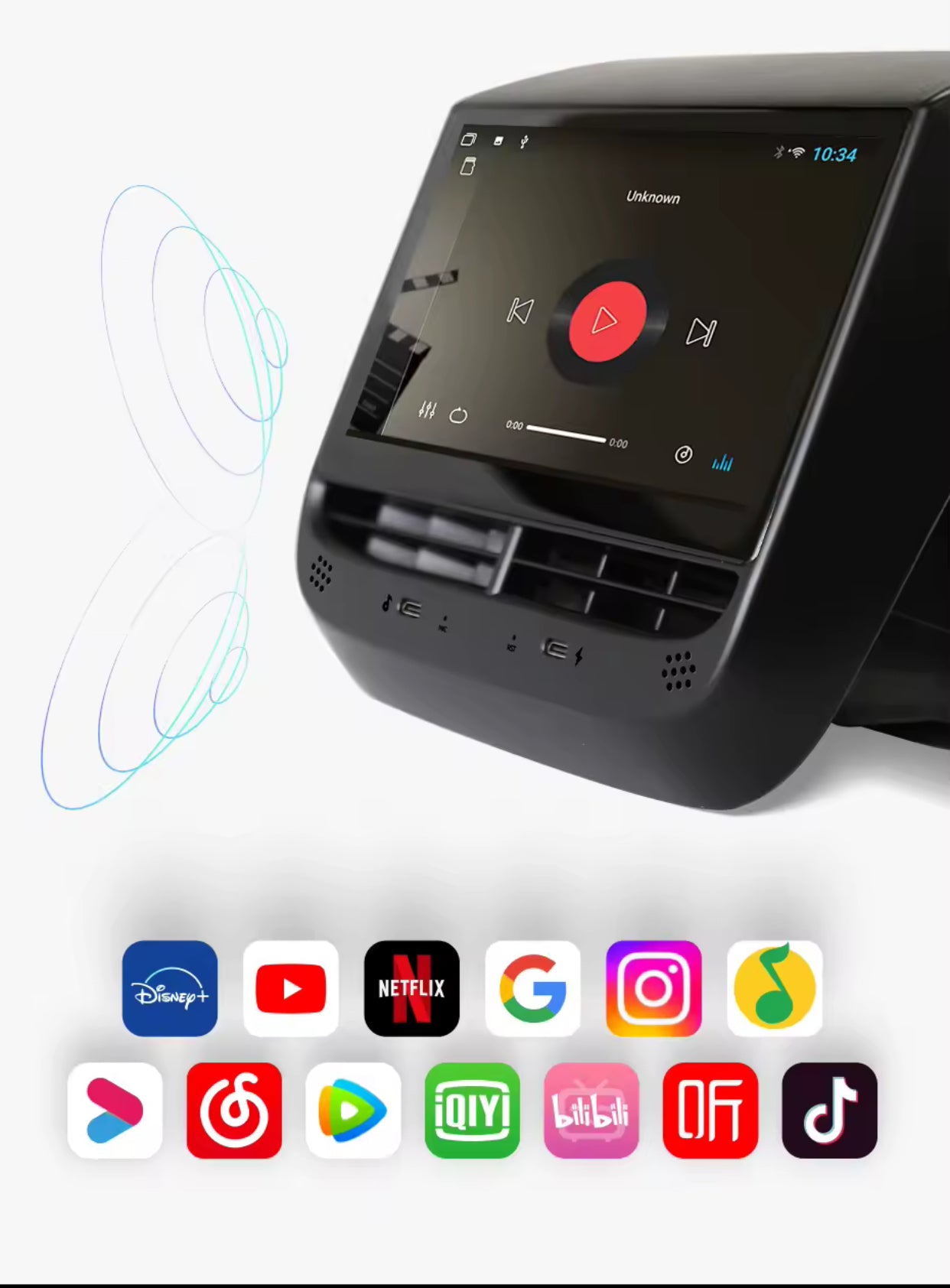 Écran de commande arrière TESLA modèle 3 et y