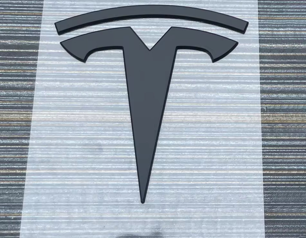 Logo tesla coffre avant frunk