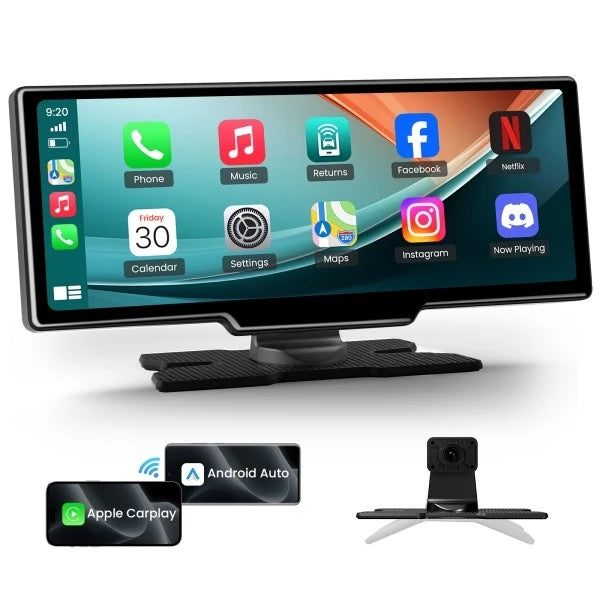 Écran Tactile CarPlay / ANDROID AUTO universel 10.25“ Garantie 2 ans SAV 🇫🇷