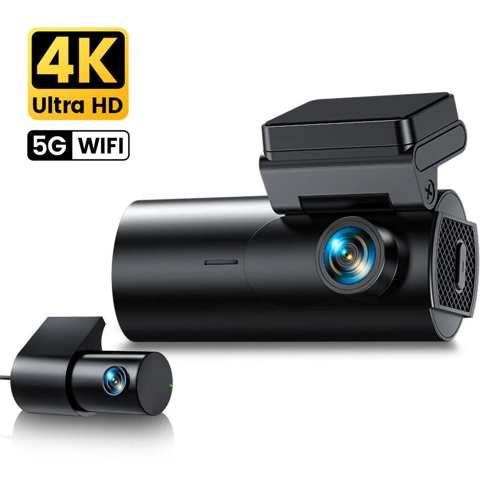 DASHCAM AVANT + ARRIÈRE 4k + 1080p + CARTE 64gb offerte garantie 2ans 🇫🇷 Promotion aujourd’hui !