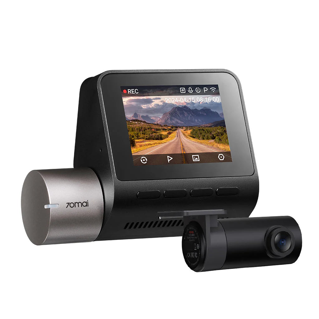 Pack complet AVANT / ARIERE + vue à distance !70mai Dash Cam A510 2.7K HD with Sony STARVIS 2, 4G LTE & Dual HDR