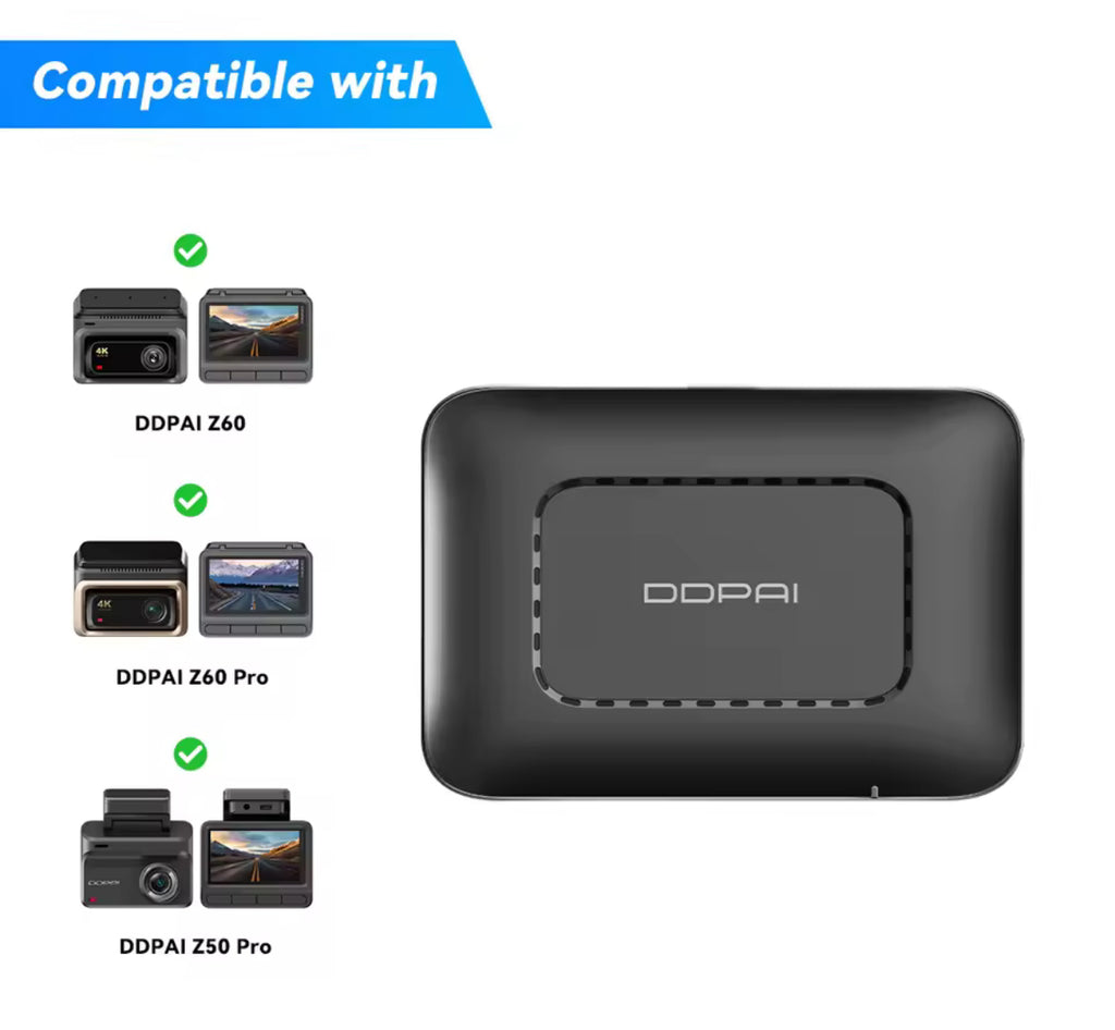 Dashcam avant /arriere DDPAI 4g cloud 4k kit complet avec box cloud et kit parking - garantie 2ans Sav  🇫🇷