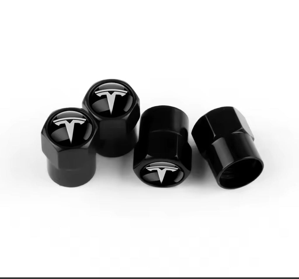 Bouchons de valves logo marque x4