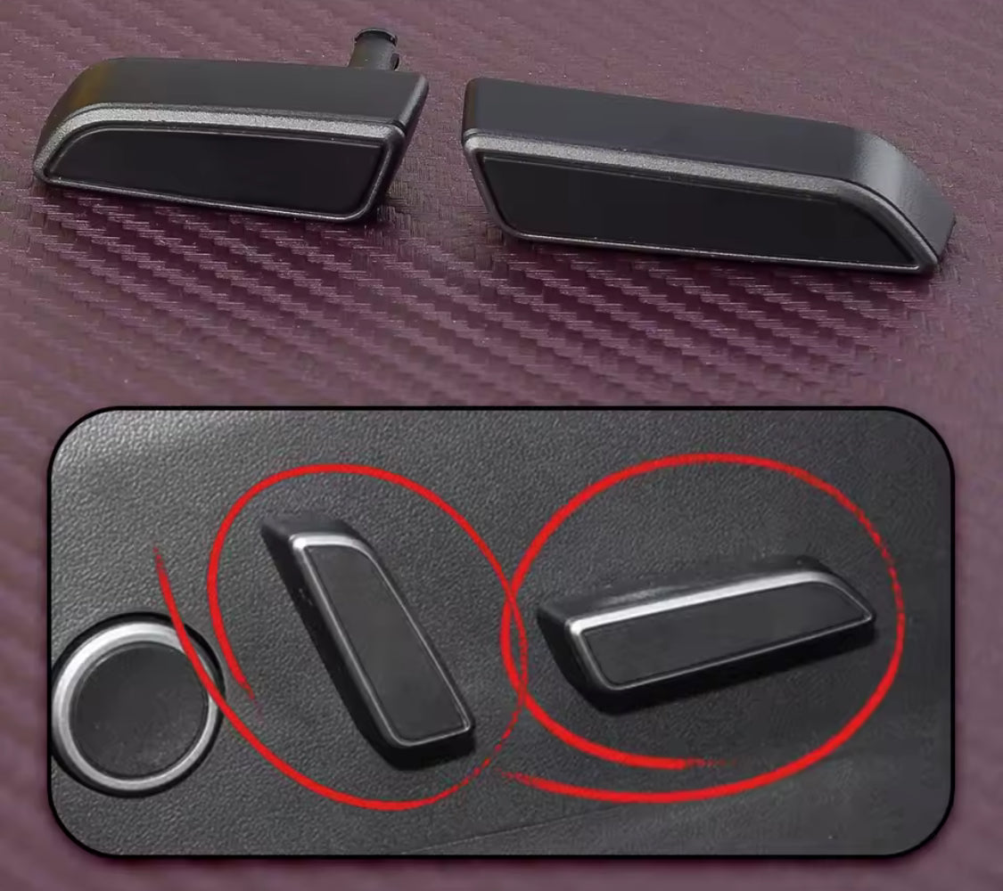 Boutons réglages siège tesla modèle y